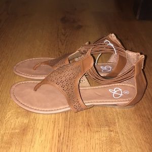 Brown women sandals brand new different sizes